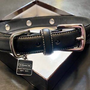 COACH Charm Dog Collar used